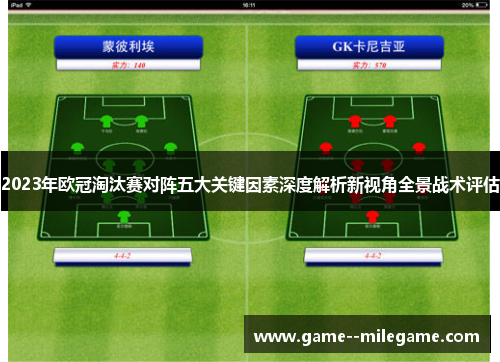 2023年欧冠淘汰赛对阵五大关键因素深度解析新视角全景战术评估